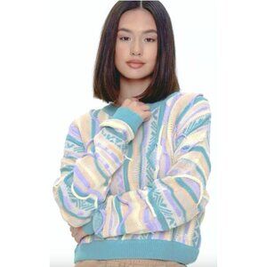 Forever 21 Multicolor Striped Sweater